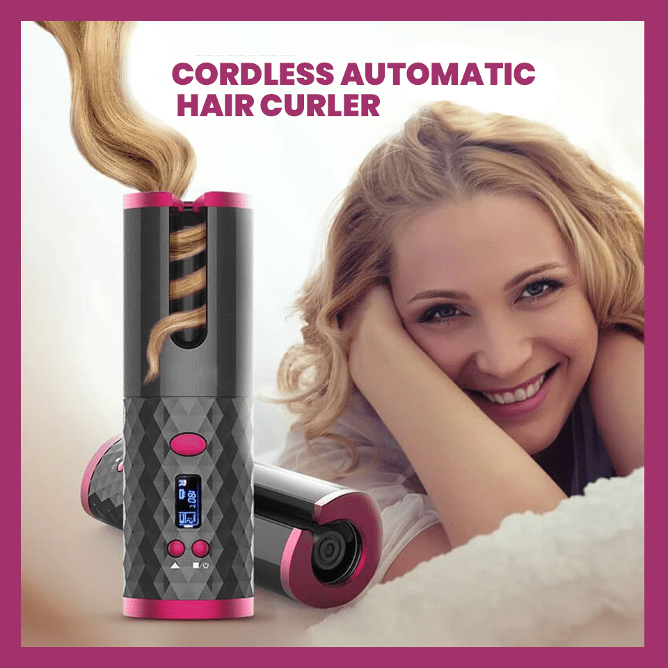 Shop5253258 Store Curling Irons Cordless Automatic Hair Curler