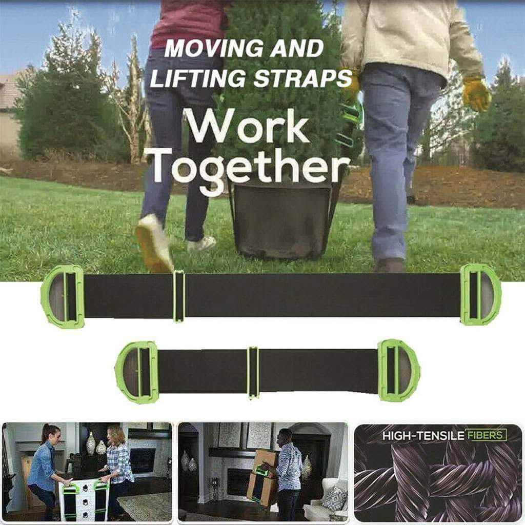 SuperSmartProducts Cords Black Moving & Lifting Straps
