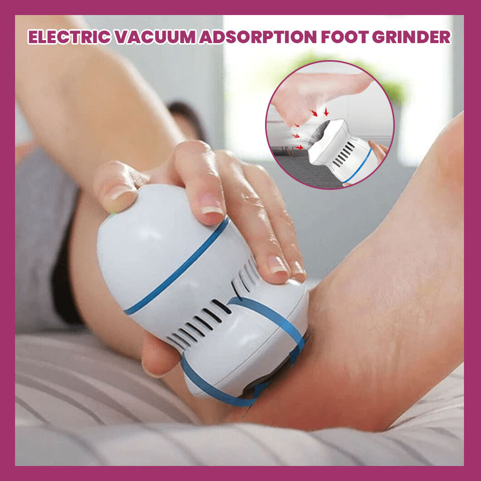 Smart Portable Electronic Foot Filer & Grinder with Vacuum Adsorption