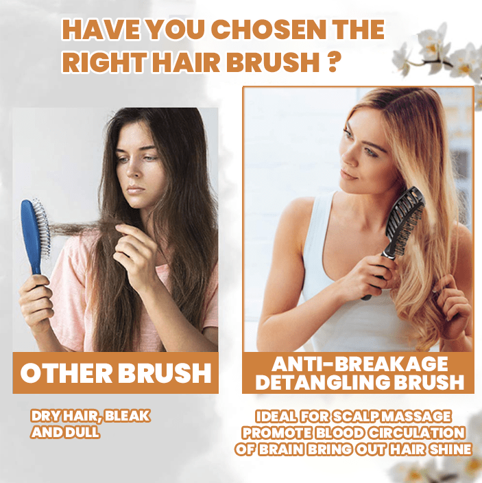 Top Smart Products Hair Brush Anti-Breakage Detangling Brush