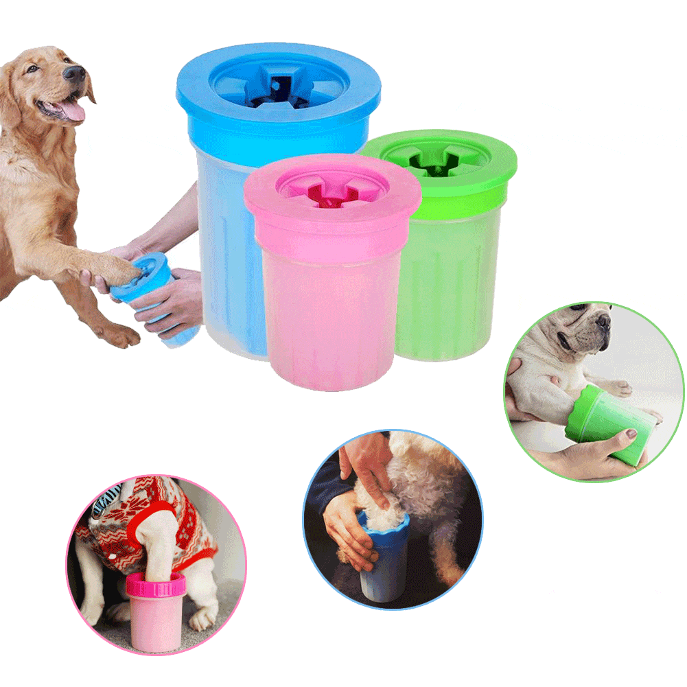 HOOPET Dog Accessories CleanPaw Easy Paw Cleaner