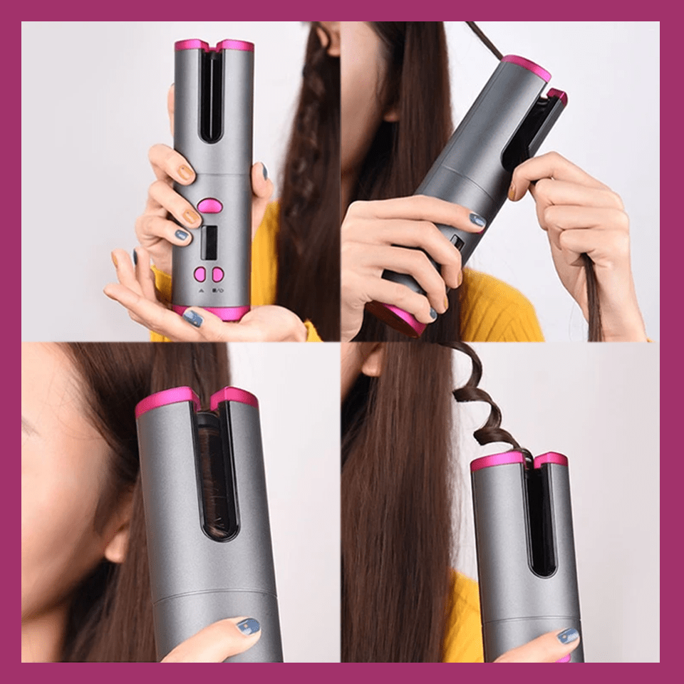 Shop5253258 Store Curling Irons Cordless Automatic Hair Curler