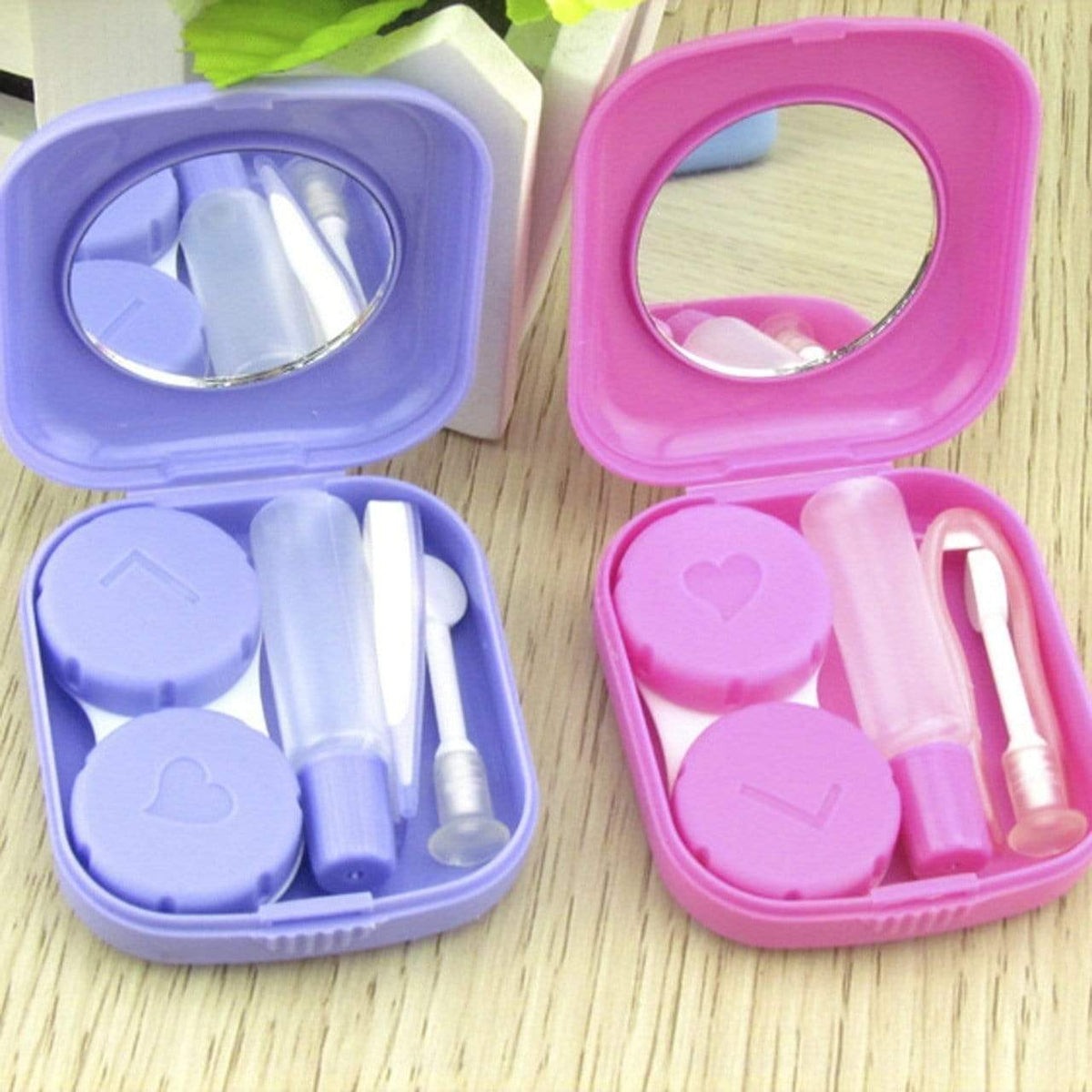 SZgentle Accessories Cute Compact Travel Contact Lens Kit