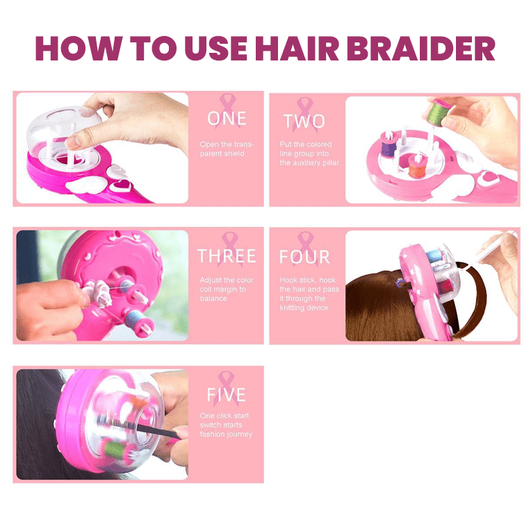 Top Smart Products DIY Automatic Hair Braider Kits
