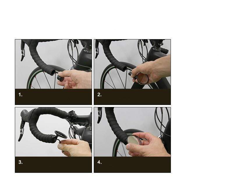 GOBICYCLE Store Bike Mirrors Flexible Adjustable Bicycle Handlebar Rear View Mirror