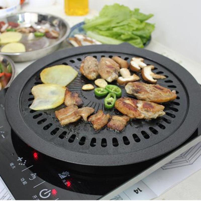 Transhome Dropshipping Kitchen Store Tool Sets Korean Style Barbecue Smokeless Grill Pan