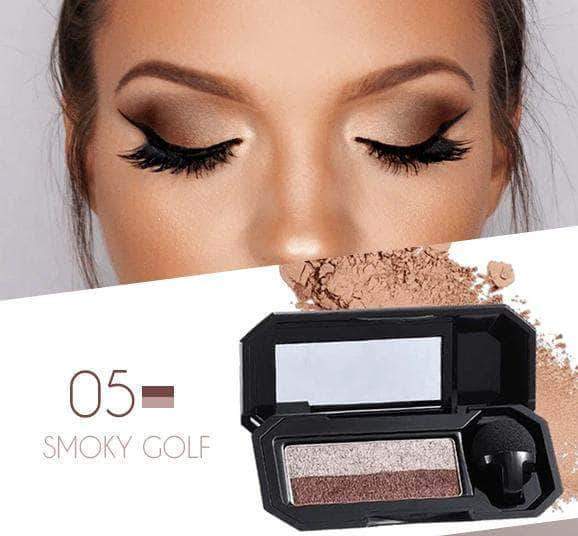 guomin yang's store Eye Shadow Professional Dual-color Eyeshadow