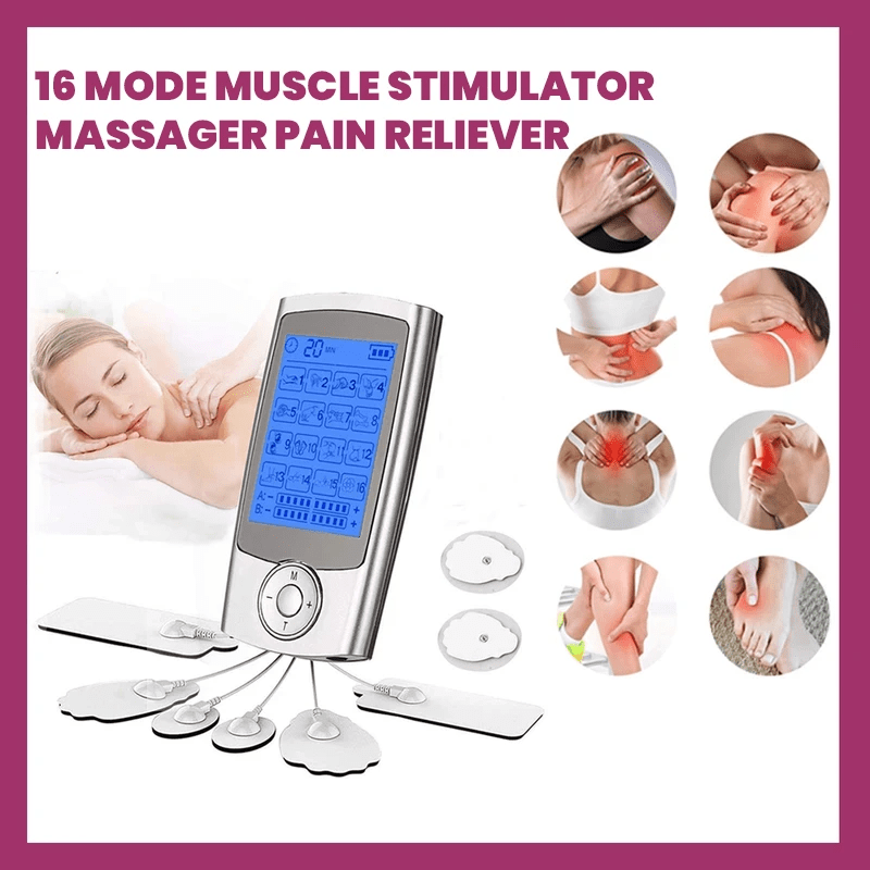 SZ HUIMDA Tech Store Relaxation Treatments Smart EMS Muscle Stimulator Massager And Pain Reliever