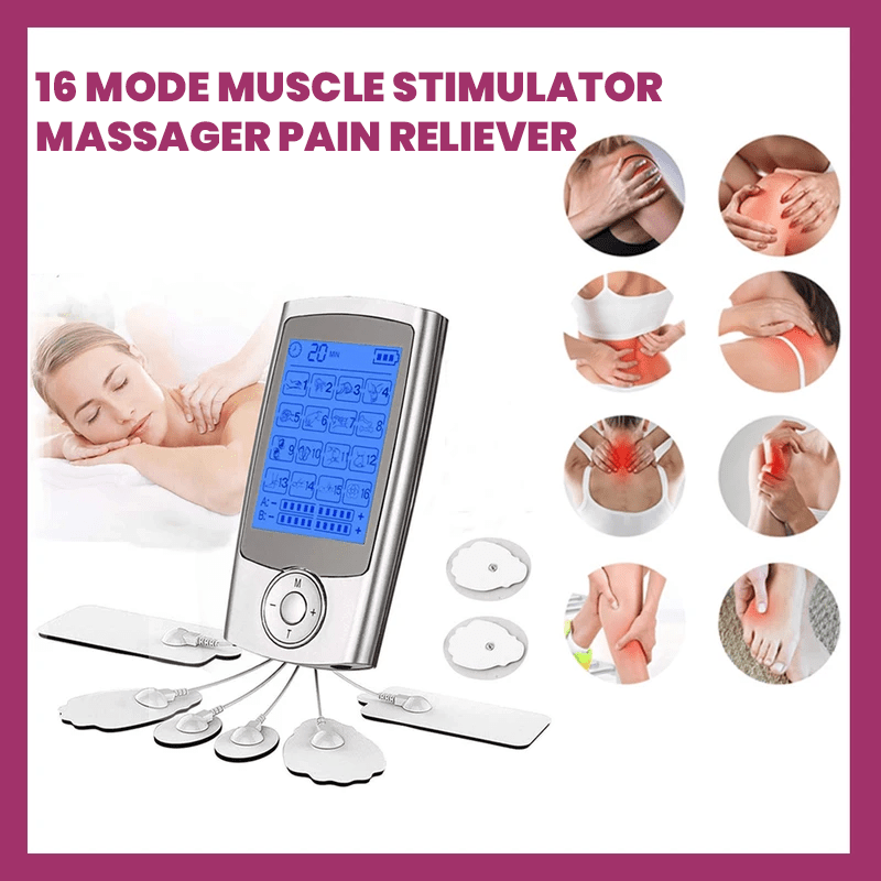 SZ HUIMDA Tech Store Relaxation Treatments Smart EMS Muscle Stimulator Massager Pain Reliever
